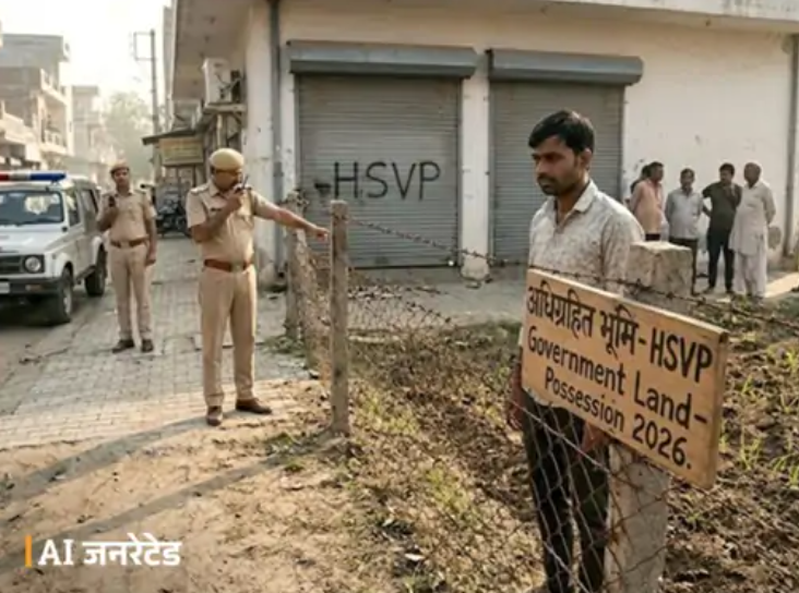 HSVP Land Encroachment Ambala